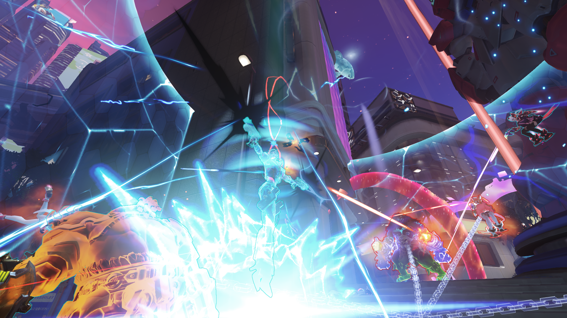 Kronik uses the Satsuriku Spree, aided by Kellan’s Cage Fight, to full hold Spacestation on Neon Junction