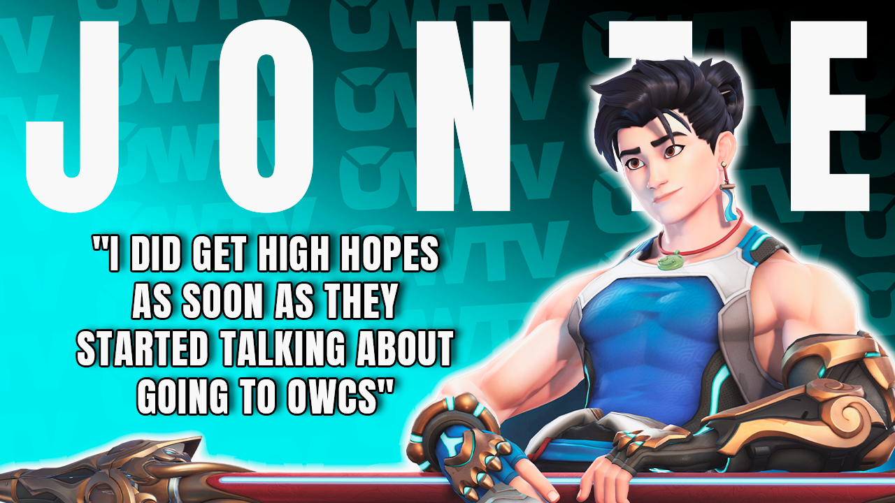 🎥 Interview: Jonte: "I did get high hopes as soon as they started talking about going to OWCS" | Quick Esports