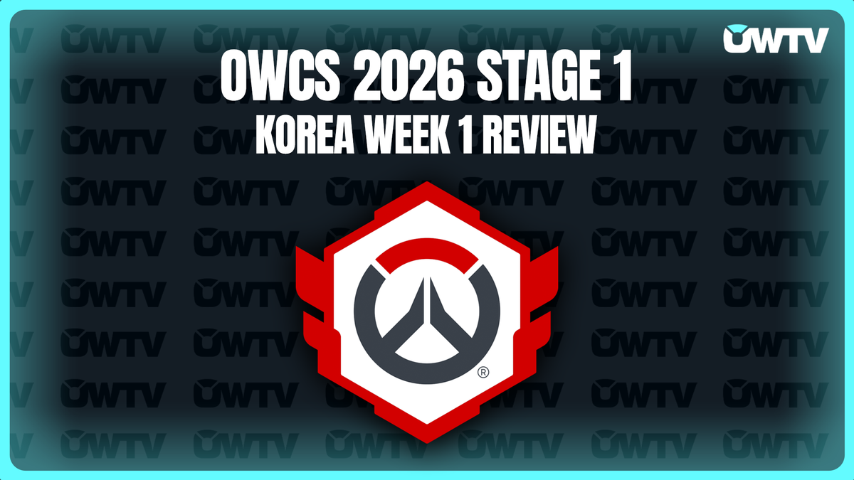 📝 Same faces, new stories: OWCS Korea Stage 1 Week 1 Review
