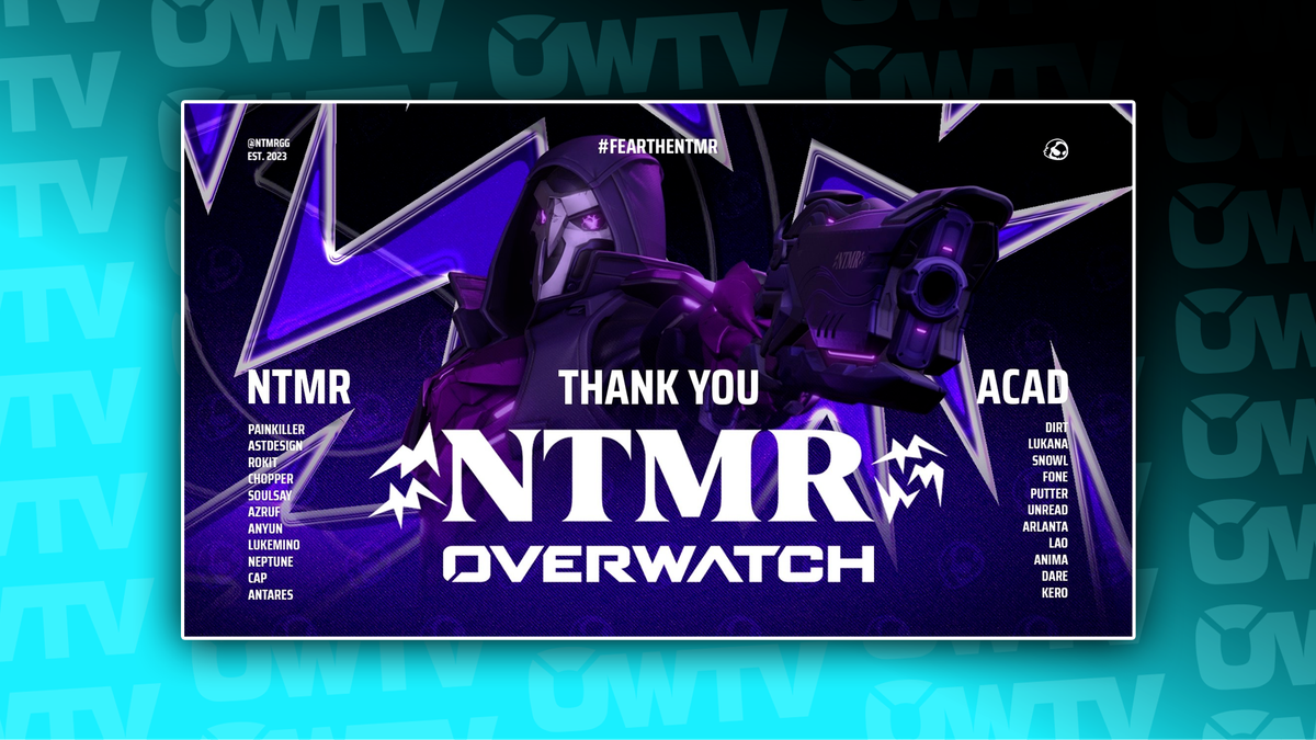📝 NTMR leave Overwatch for now ahead of OWCS 2026
