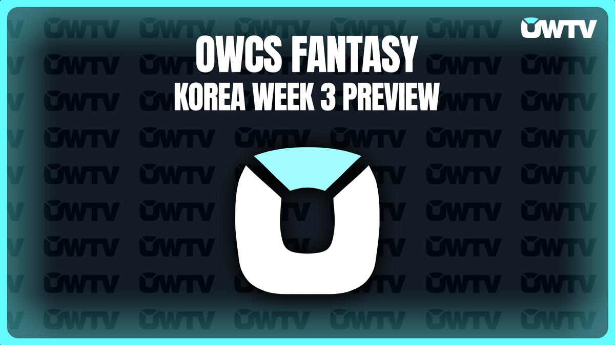 📝 OWCS Fantasy Korea Week 3