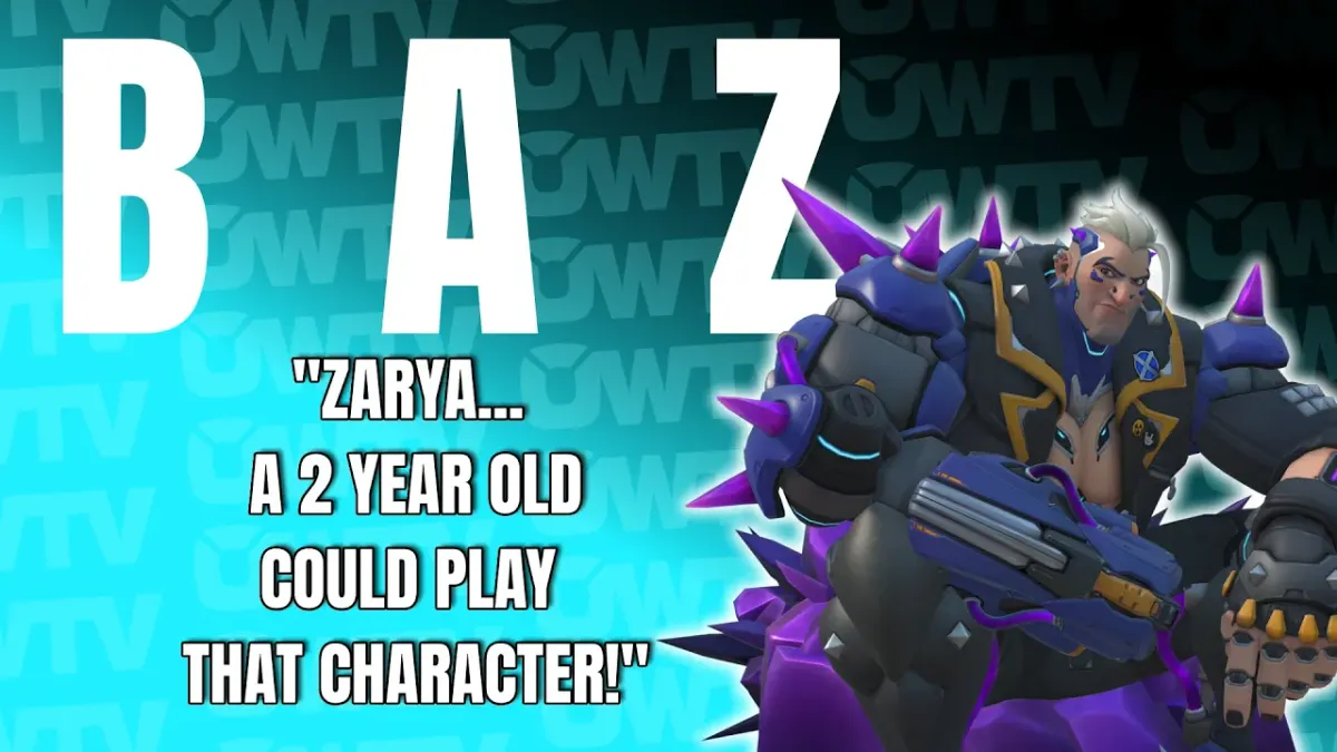 🎥 Interview: baz: "Zarya... a 2 year old could play that character." | DhillDucks