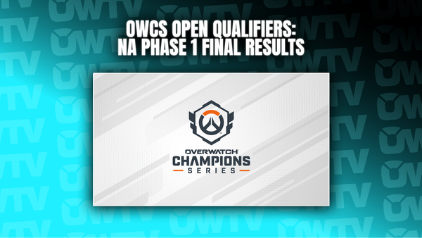 📝 OWCS Open Qualifier - NA Phase 1 final results
