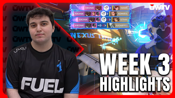 ⭐ Best plays from OWCS Week 3 North America | Feat. Kronik, Sugarfree, Seonjun and more