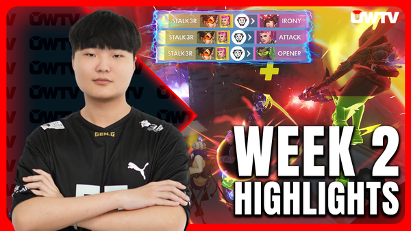 ⭐ Best plays from OWCS Korea Week 2 | Feat. Stalk3r, Shu, Viol2t and more