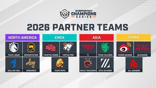 📝 China completes 2026 OWCS Partner Team list