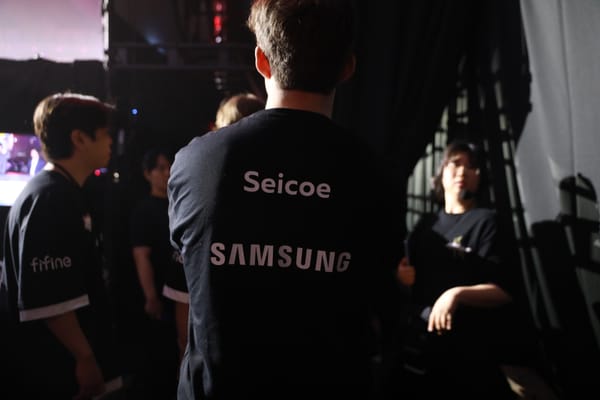 Seicoe and Virtus.pro at the Champions Clash 2026. Photo by Blizzard Entertainment and GANYMEDE.